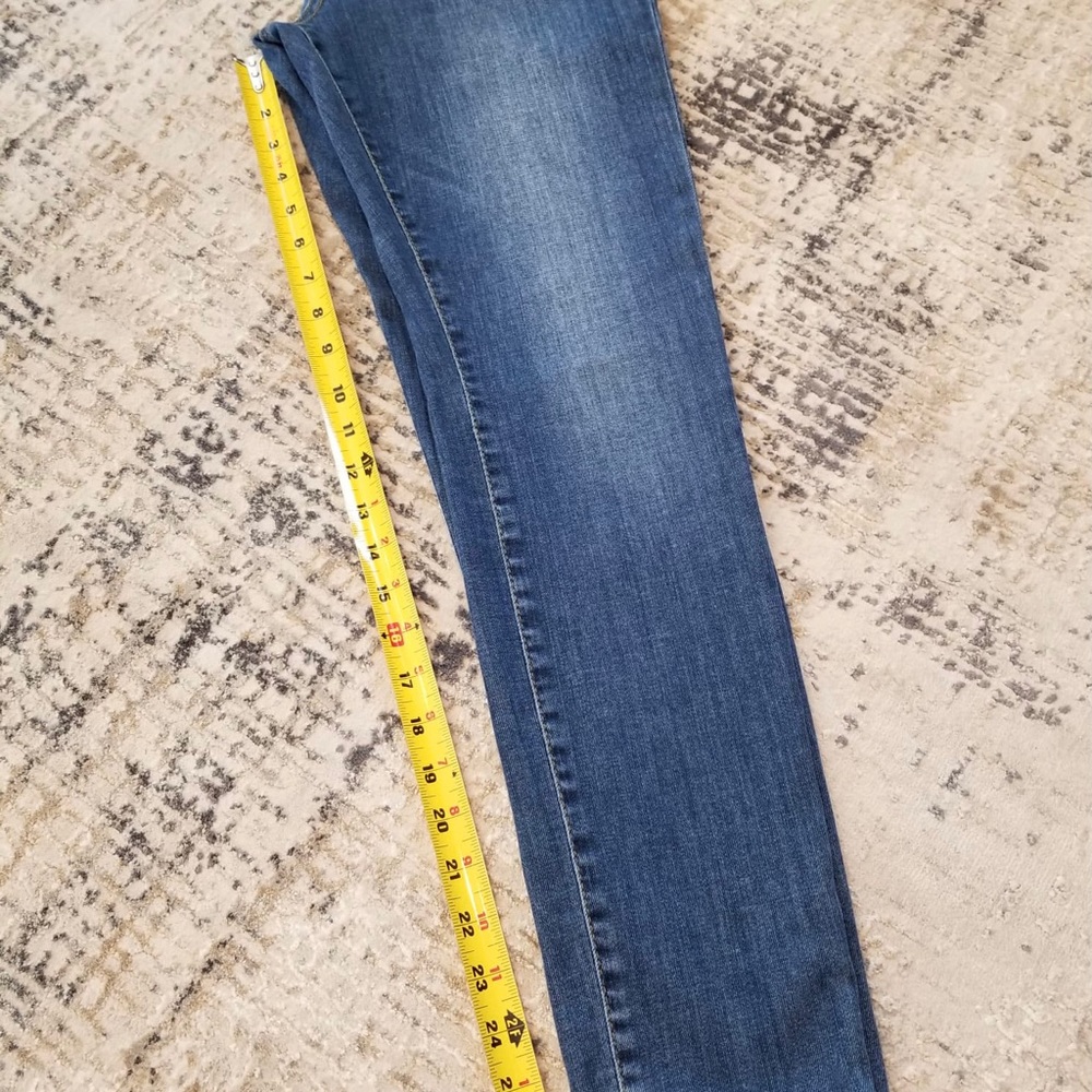 High Rise Slim Straight Jeans - Picture 5 of 5
